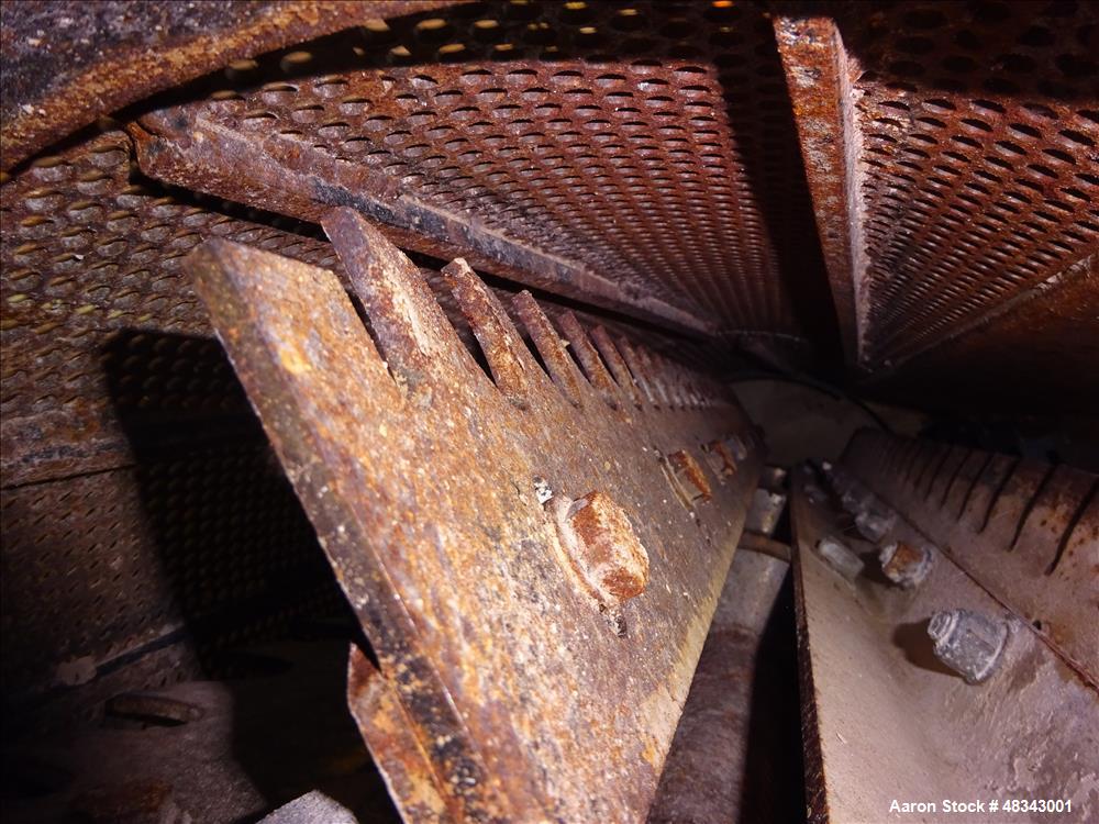 Used Ocrim 'BioLine' Crusher, Model FRB, Carbon Steel.