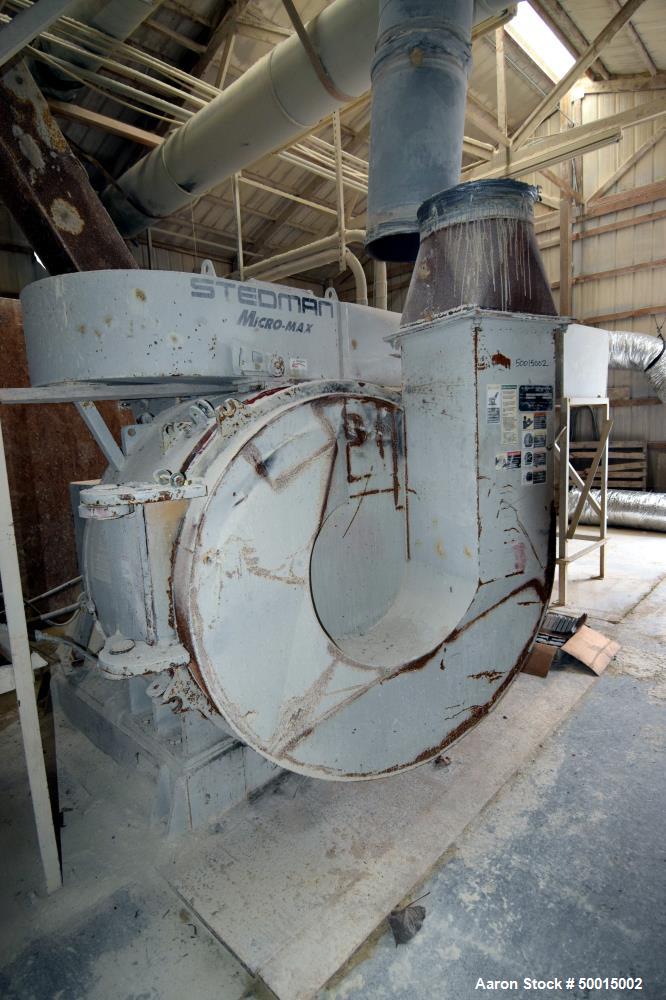 Used Stedman Machine Company Micro Max 5400 Fine Grind Air Swept Mill