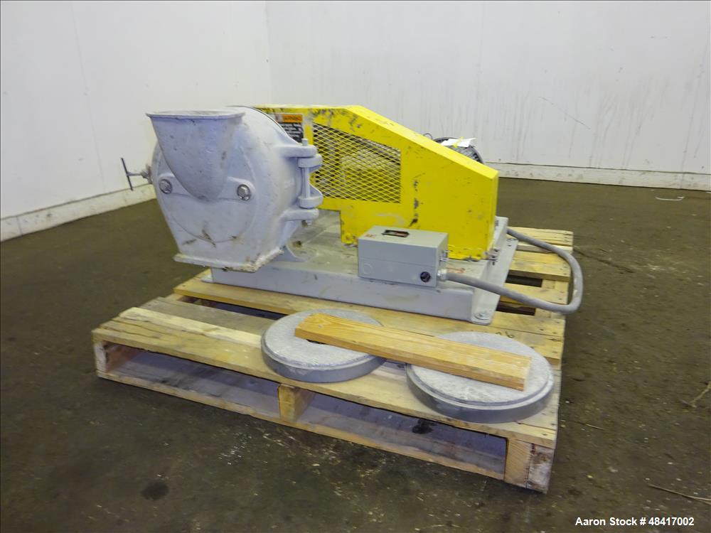 Used Sturtevant Sample Grinder – Model 2-10, 100-400 lbs/hr Capacity, Carbon Steel