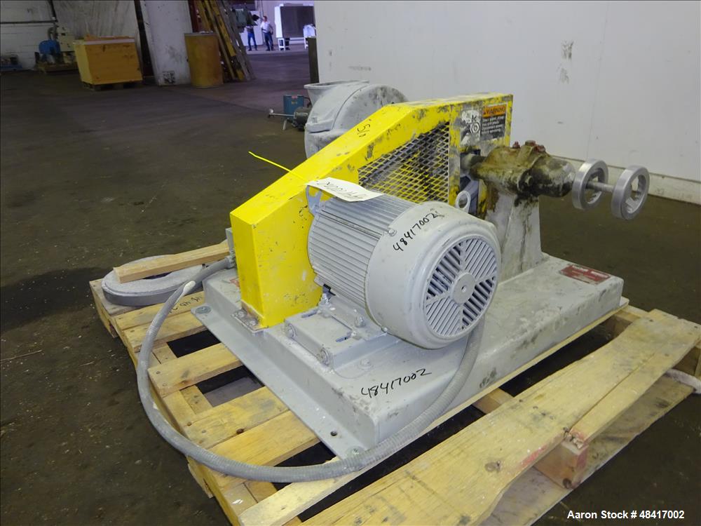 Used Sturtevant Sample Grinder – Model 2-10, 100-400 lbs/hr Capacity, Carbon Steel