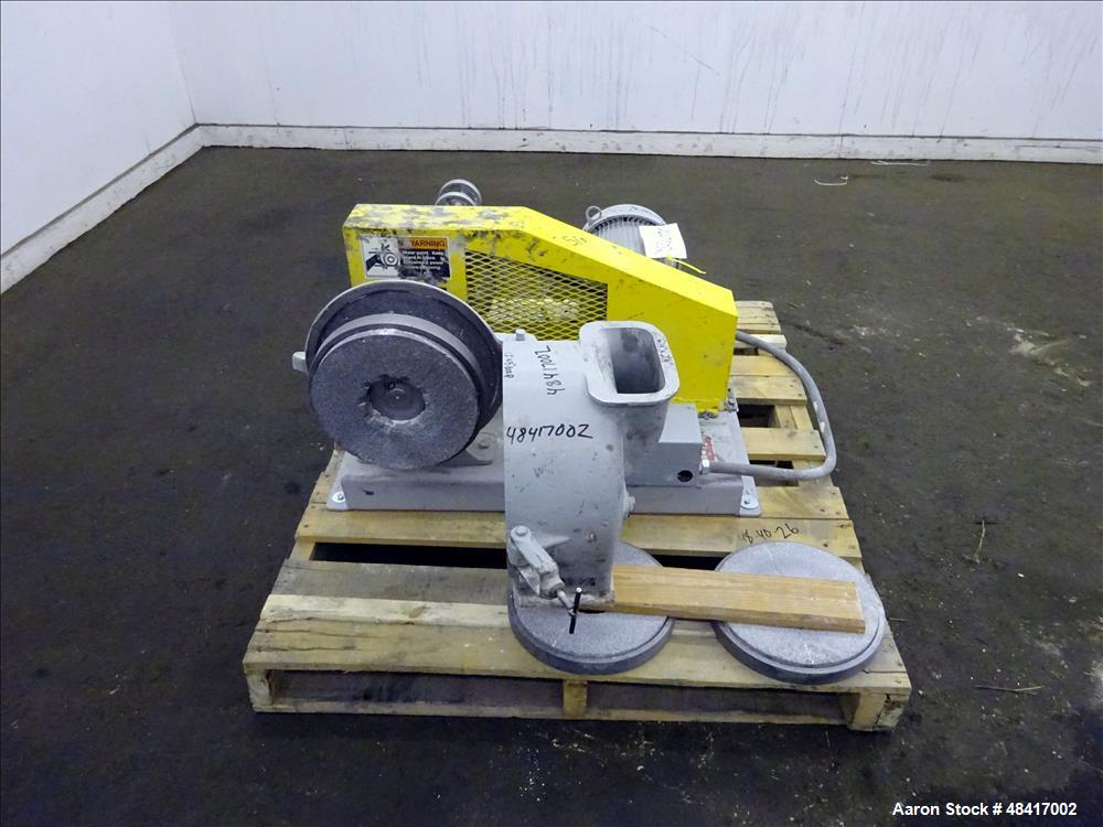 Used Sturtevant Sample Grinder – Model 2-10, 100-400 lbs/hr Capacity, Carbon Steel
