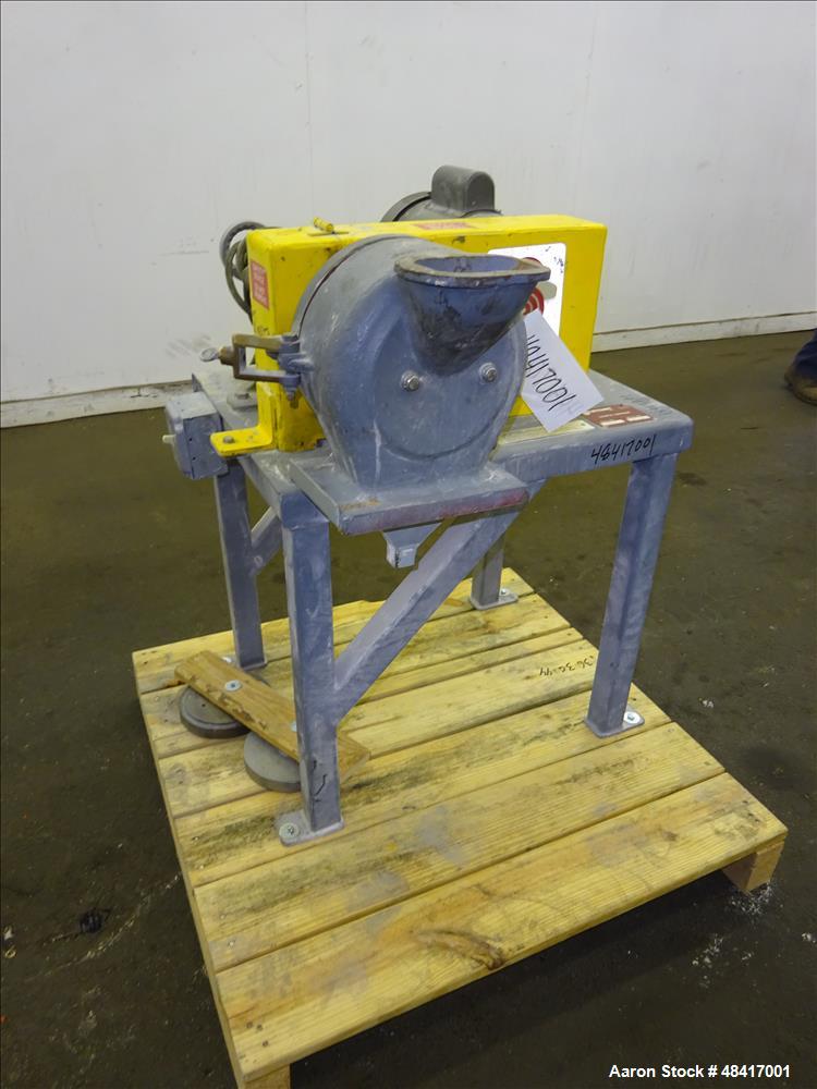 Used Sturtevant Sample Grinder, Model O-6, Carbon Steel.