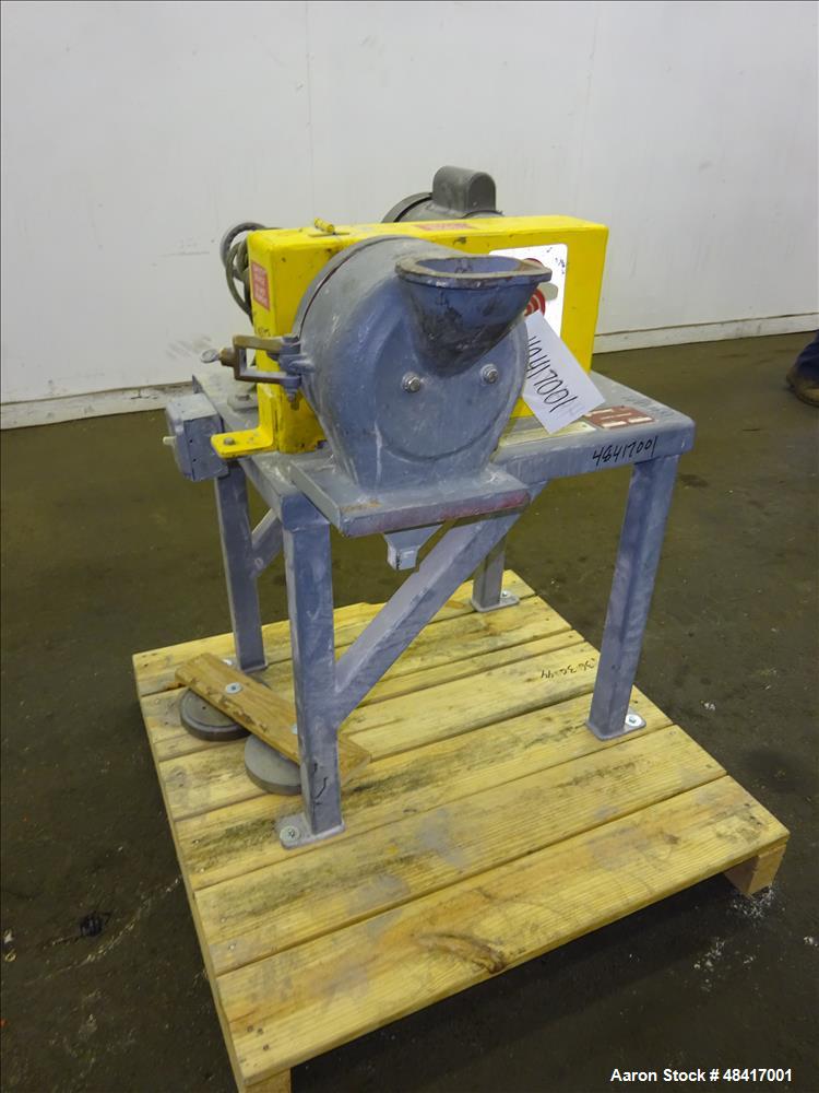 Used- Sturtevant Sample Grinder, Model O-6, Carbon Steel.