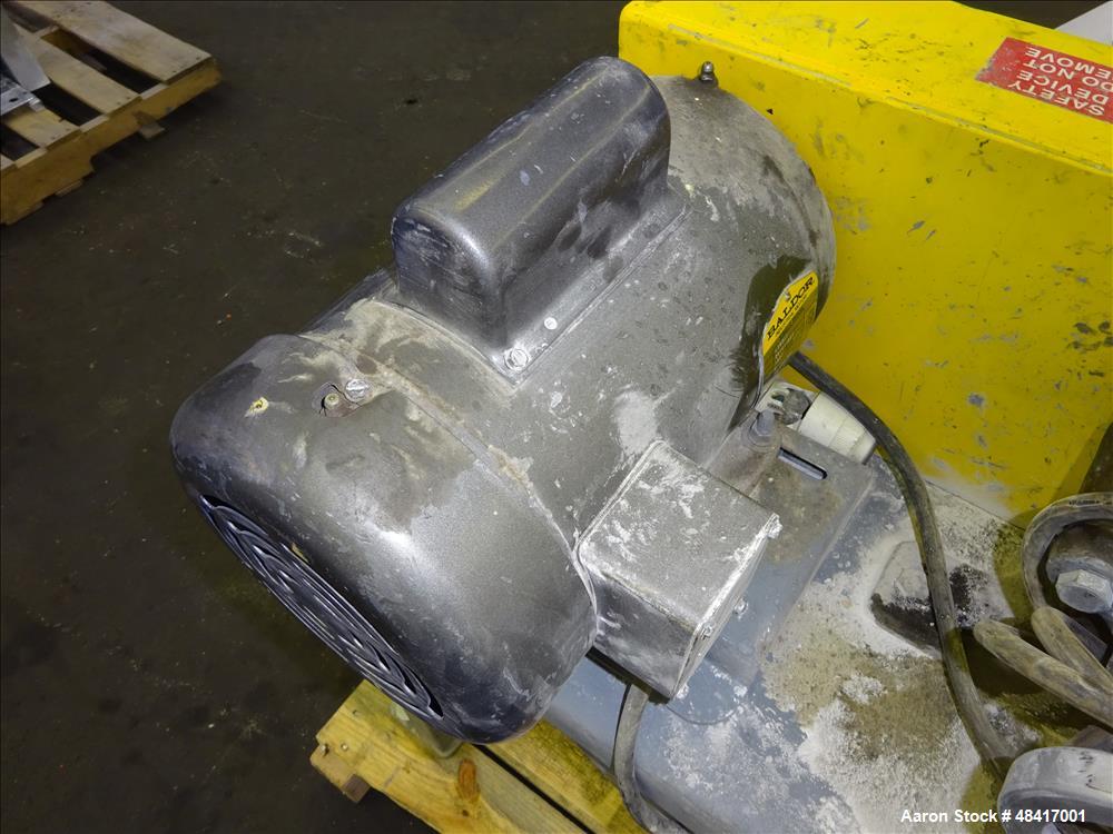 Used Sturtevant Sample Grinder, Model O-6, Carbon Steel.