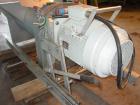 Used Bucher apple grinding disc mill, model CM50, stainless steel. 30 kW motor for main grinding head, 3 kW motor for 14 inch diameter x 30 inch long feed conveyor in self contained hopper, 9.5 inch ...