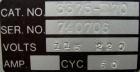 Used Thomas Wiley Cutting Mill, model 4, carbon steel. 141 cubic inch chamber. 7-3/4