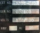 Used Thomas Wiley Cutting Mill, Model 4, Carbon Steel. 141 cubic inch chamber, 7-3/4