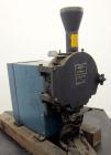 Used Thomas Wiley Cutting Mill, Model 4, Carbon Steel. 141 Cubic inch chamber 7-3/4” diameter x 3” deep. (4) Bolt on blade rotor, 6 stationary bed knives. Top feed with hopper, bottom discharge, hing...