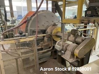 Used Hardinge 4" x 16” Pebble Conical Ball Mill
