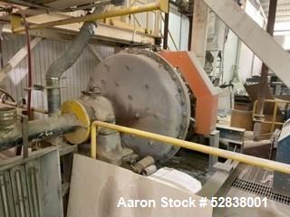 Used Hardinge 4" x 16” Pebble Conical Ball Mill