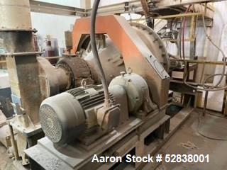 Used Hardinge 4" x 16” Pebble Conical Ball Mill