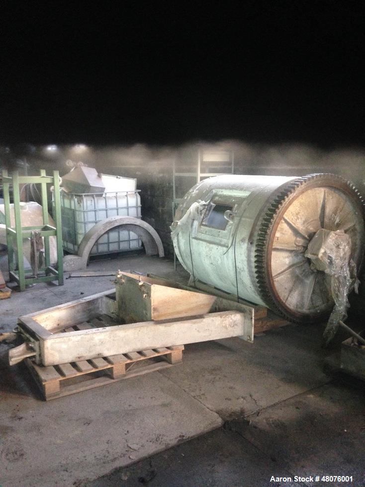 Used- Patterson Ball Mill, Model 65-4023.