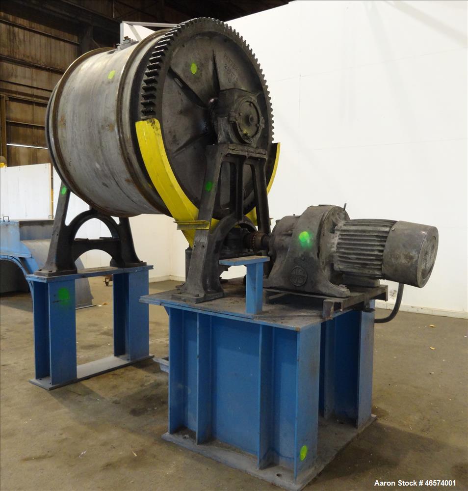 Used Patterson Industries Pebble Mill, Carbon Steel.