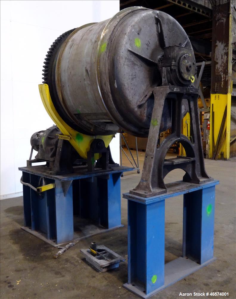 Used Patterson Industries Pebble Mill, Carbon Steel.
