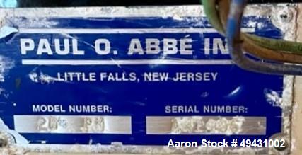 Used-Paul O. Abbe 5' x 6' Jacketed Pebble Mill