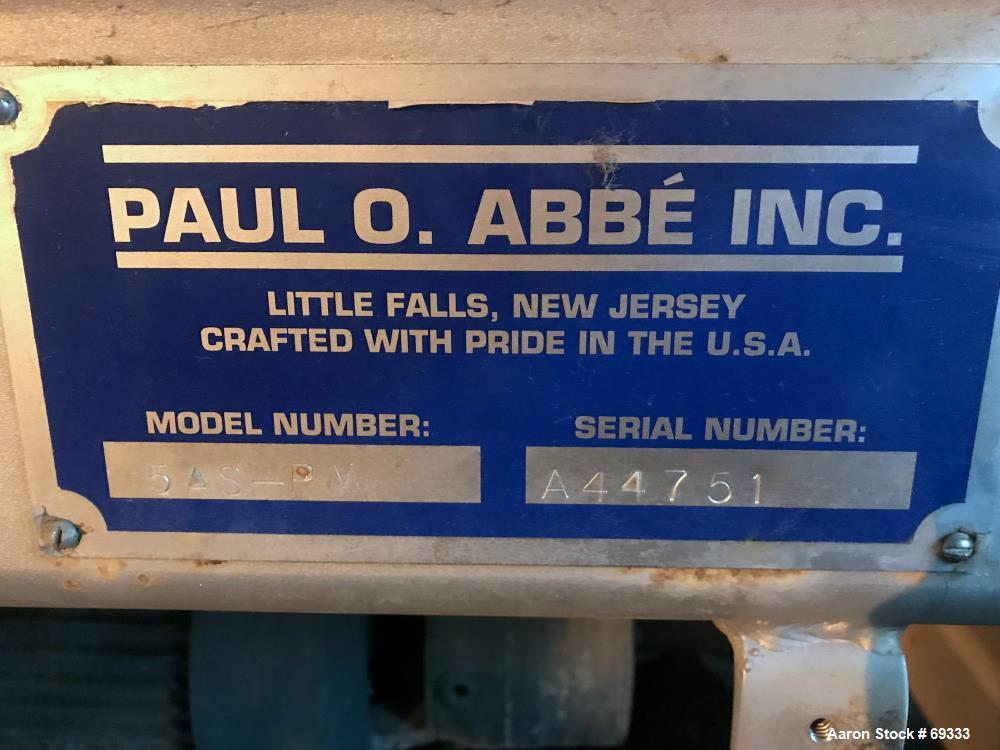 Used Paul O Abbe Pebble Mill, Model 5AS