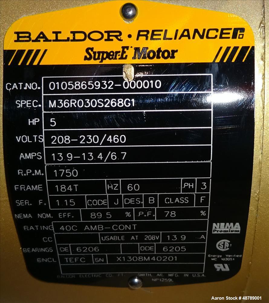 Used Paul O. Abbe Ball Mill, Model 6PM, Brick Lined.