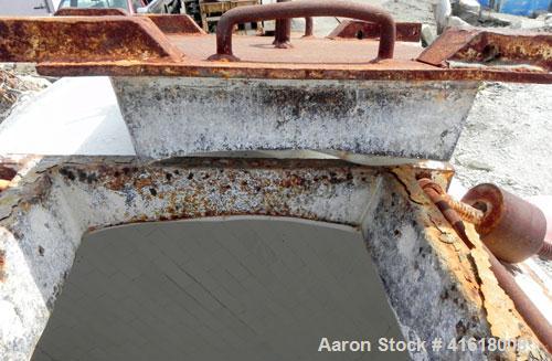 Used Paul O Abbe Ball Mill, brick lined