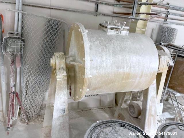 Used Paul O. Abbe Pebble Mill – Model PMU-6, 112 Gallon Carbon Steel with Urethane Lining