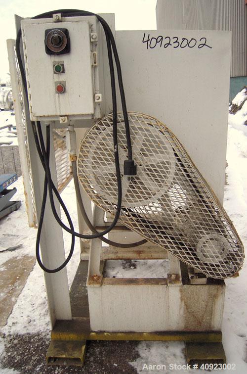 Used Paul O Abbe Ball Mill, Carbon Steel. Non-Jacketed ceramic lined horizontal chamber 18" diameter x 24" long. 7 1/2" x 9 1/4" charge/discharge port with cover. Driven by an approximate 2 hp gearmo...