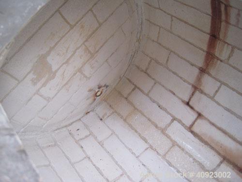 Used Paul O Abbe Ball Mill, Carbon Steel. Non-Jacketed ceramic lined horizontal chamber 18" diameter x 24" long. 7 1/2" x 9 1/4" charge/discharge port with cover. Driven by an approximate 2 hp gearmo...