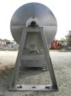Used Paul O Abbe Pebble Mill, Model #1, 304 Stainless Steel Sroduct Contact. 68