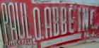 Used Paul O Abbe Pebble Mill, Model 4B, Carbon Steel, Alumina Lined. Jacketed chamber 48