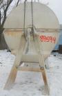 Used Paul O Abbe Pebble Mill, Model 4B, Carbon Steel, Alumina Lined. Jacketed chamber 48