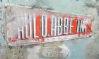Used Paul O Abbe Pebble Mill, Model PM-5A. 304 Stainless steel, ceramic lined non-jacketed chamber 37