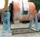 USED: Paul O Abbe Pebble Mill, carbon steel. Non-jacketed, high density porcelain lined chamber 6' diameter x 6' long. 16