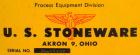 Used U.S. Stoneware Ceramic Ball Mill, 24