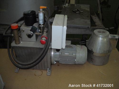 Used Amandus Kahl Pellet Mill, Model 33-390. Designed for the compression of food, feed, nutritional supplement and pharmaceutical powders into pellets for use as is or to be reground with improved d...