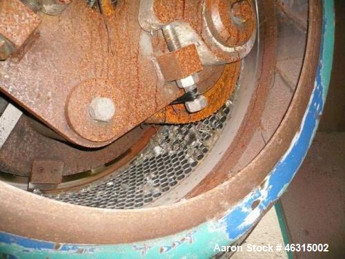 Used Pelletting Press, Andritz UMT Paladin 3000-300/2R BM, 536hp (400kW). Die diameter approximately 39" (1000mm), width approximately 12" (300mm), 6-9 m/sec. Main gear 2x 335 hp (250kW), 1500 rpm, 5...