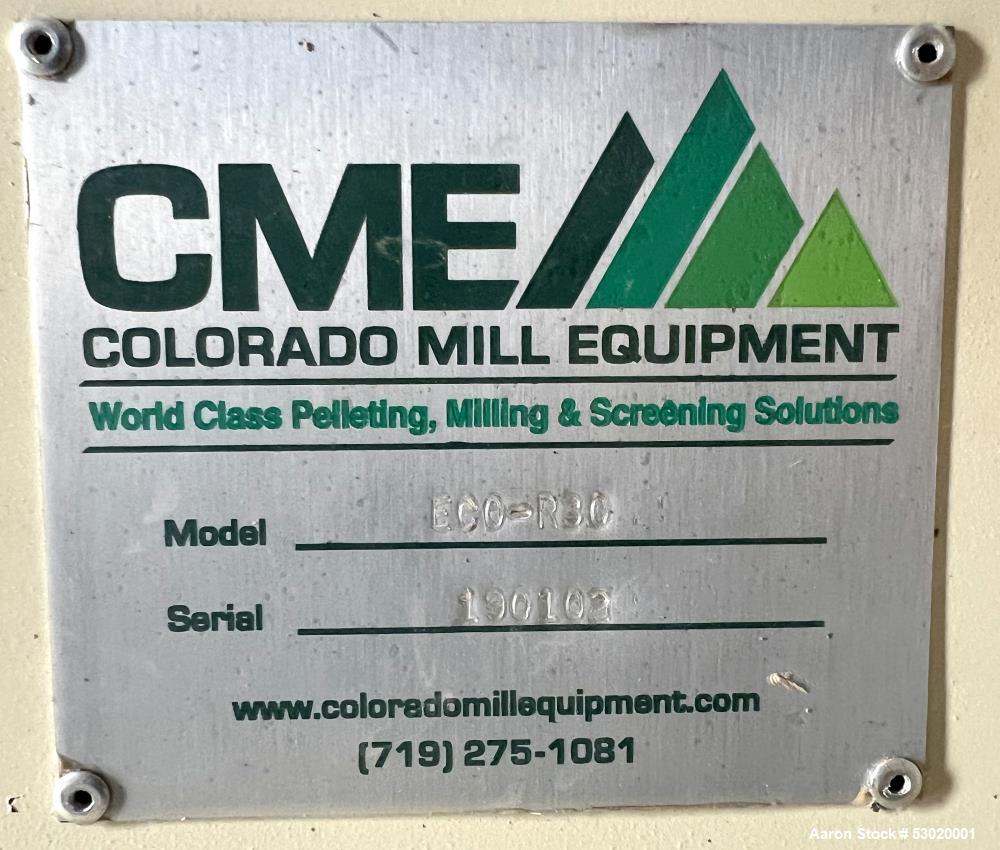 CME Colorado Mill Equipment Model ECO-R30 Pellet Mill