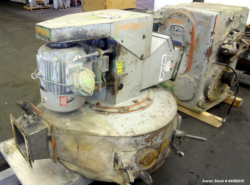 Used Carbon Steel California 7000 Series Pellet Mill, Model 7022-2