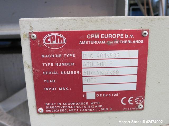 Used Carbon Steel California Pellet Mill, Model 7936-12