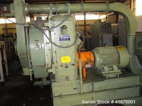 Used- Densifying Line Consisting Of: (1) California Pellet Mill, Model NH-398111, driven by a 75 hp motor. (1) Cumberland Gr...