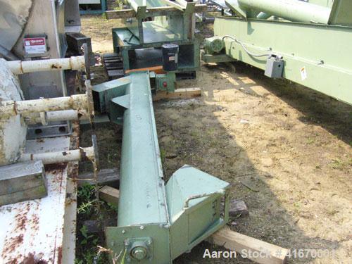 Used Densifying Line Consisting Of: (1) California Pellet Mill, Model NH-398111, driven by a 75 hp motor. (1) Cumberland Granulator, Model 684, 3 knife open rotor, driven by a 50 hp motor, serial #91...