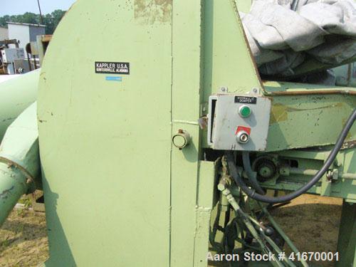 Used Densifying Line Consisting Of: (1) California Pellet Mill, Model NH-398111, driven by a 75 hp motor. (1) Cumberland Granulator, Model 684, 3 knife open rotor, driven by a 50 hp motor, serial #91...