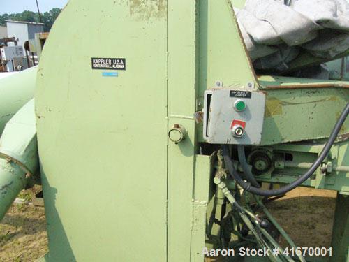 Used Densifying Line Consisting Of: (1) California Pellet Mill, Model NH-398111, driven by a 75 hp motor. (1) Cumberland Granulator, Model 684, 3 knife open rotor, driven by a 50 hp motor, serial #91...