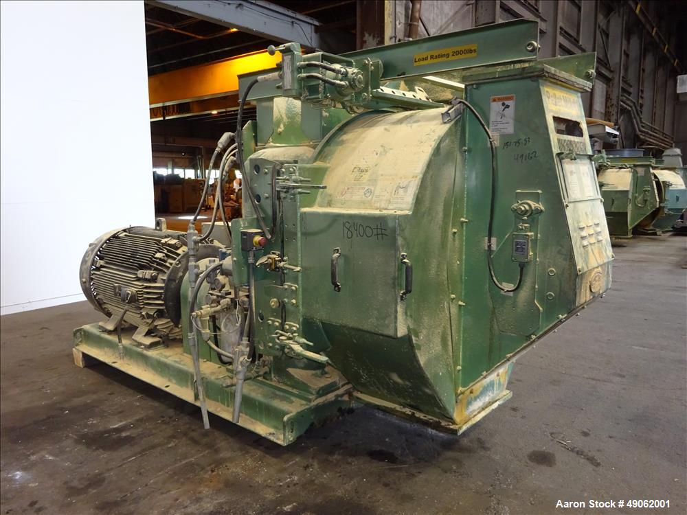 Used California 7000 Series Pellet Mill, Model 7932-12, Carbon Steel.