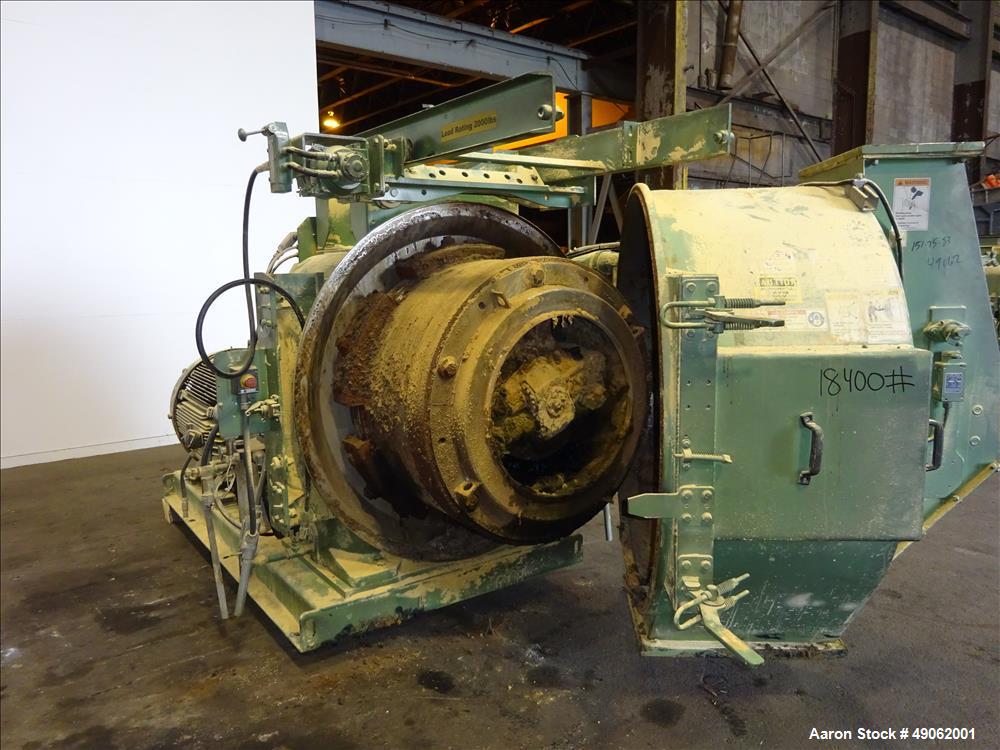 Used California 7000 Series Pellet Mill, Model 7932-12, Carbon Steel.