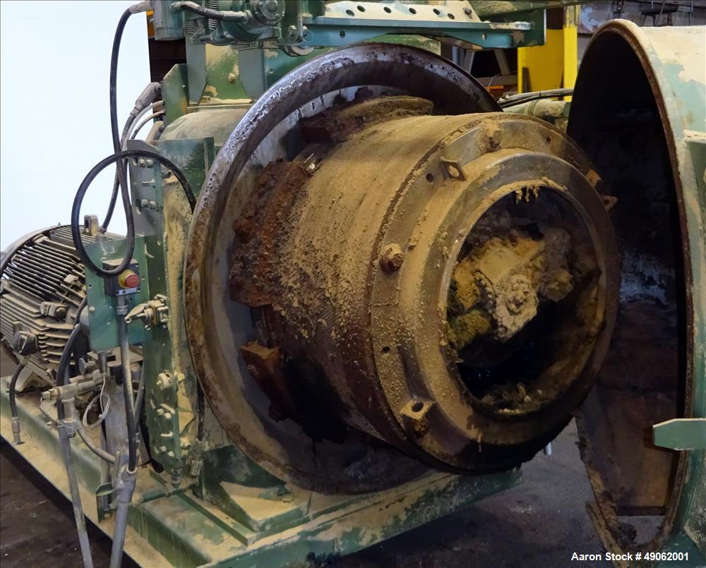Used California 7000 Series Pellet Mill, Model 7932-12, Carbon Steel.