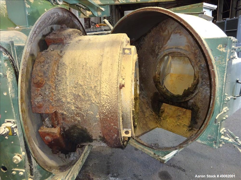 Used California 7000 Series Pellet Mill, Model 7932-12, Carbon Steel.