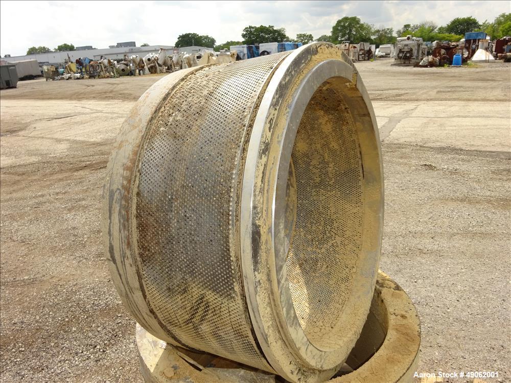Used California 7000 Series Pellet Mill, Model 7932-12, Carbon Steel.