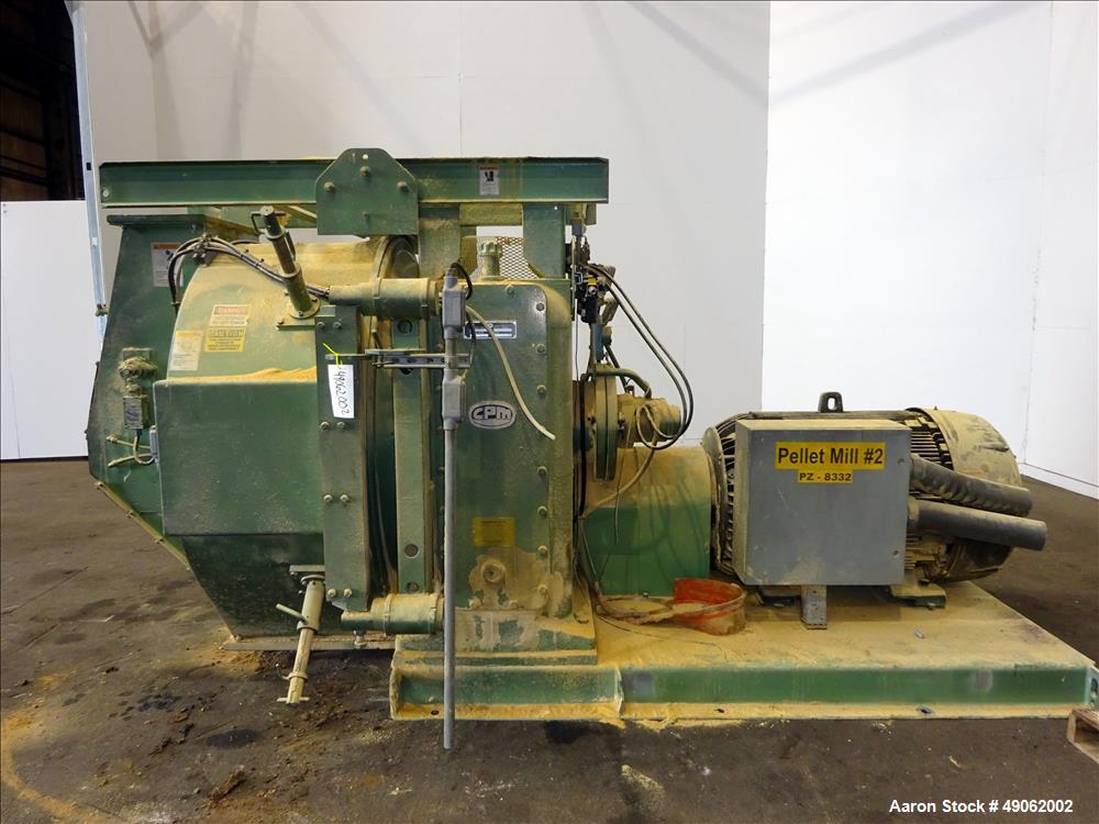 Used California 7000 Series Pellet Mill, Model 7932-12