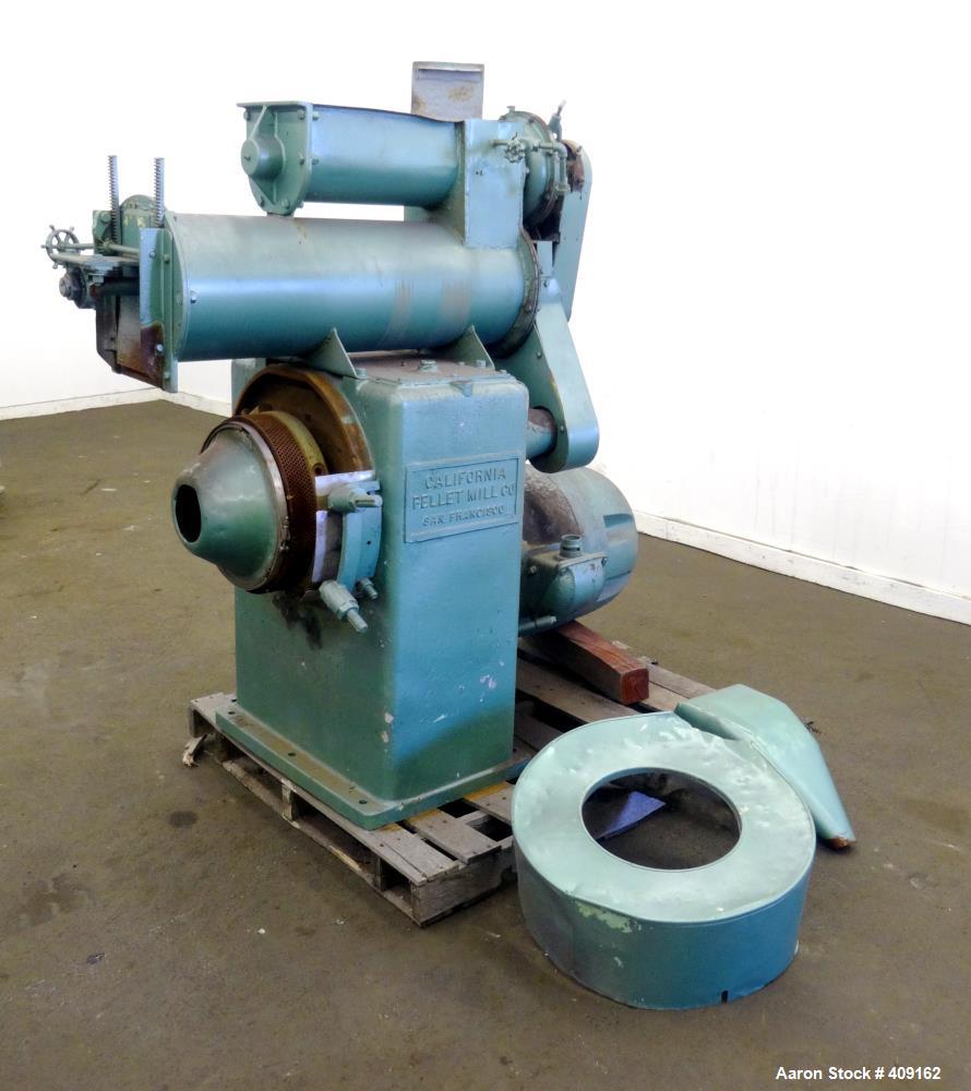 Used California Pellet Mill, Carbon Steel.