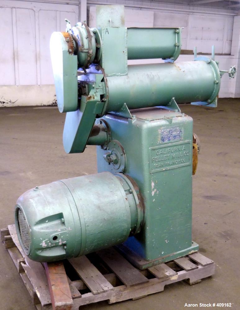 Used California Pellet Mill, Carbon Steel.