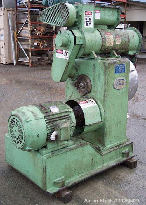 Used-California Pellet Mill, Model CMF-MF5.  Driven by a 30 hp, 220/440 volt, 1770 rpm motor.  Previously used at an herbal ...