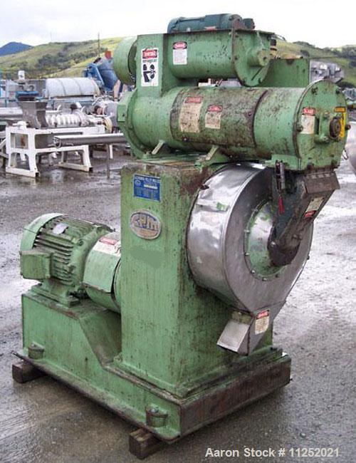 Used-California Pellet Mill, Model CMF-MF5.  Driven by a 30 hp, 220/440 volt, 1770 rpm motor.  Previously used at an herbal ...